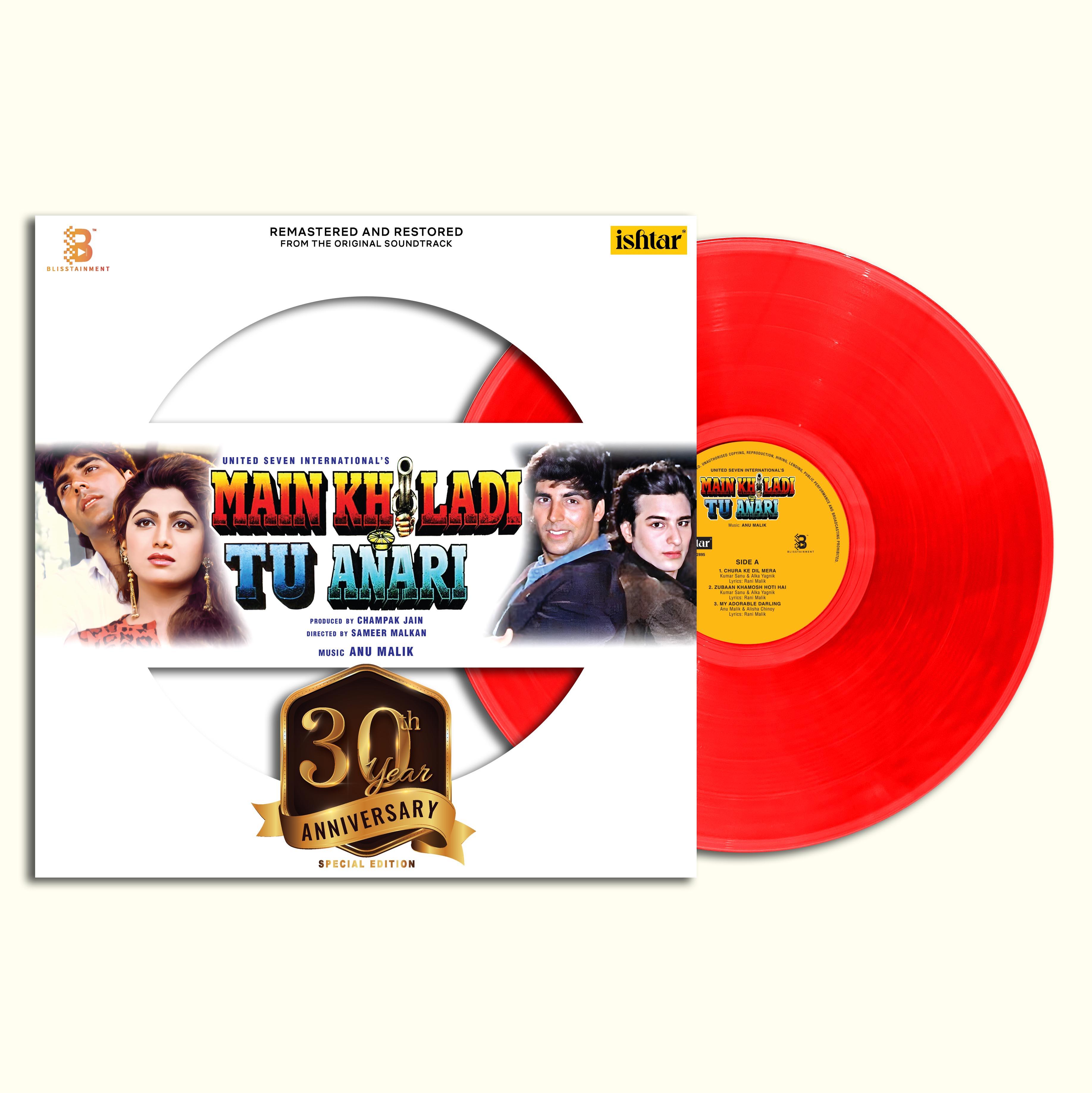 MAIN KHILADI TU ANARI - VINYL RECORD