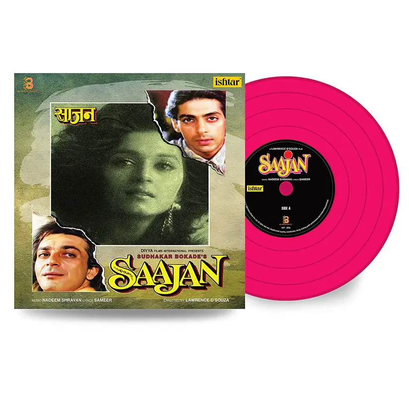 SAAJAN - VINYL RECORD ( 1ST EDITION / PINK )
