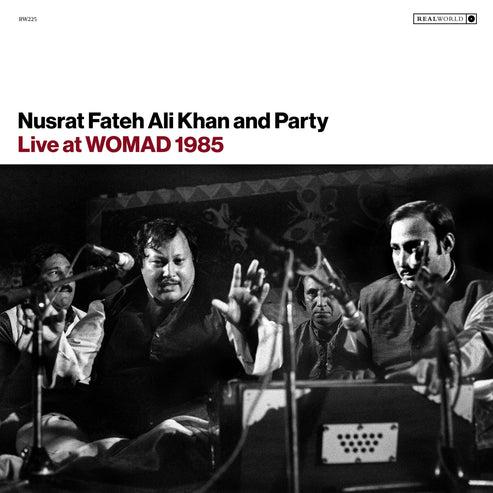 LIVE AT WOMAD 1985 : NUSRAT FATEH ALI KHAN & PARTY - VINYL RECORD alt