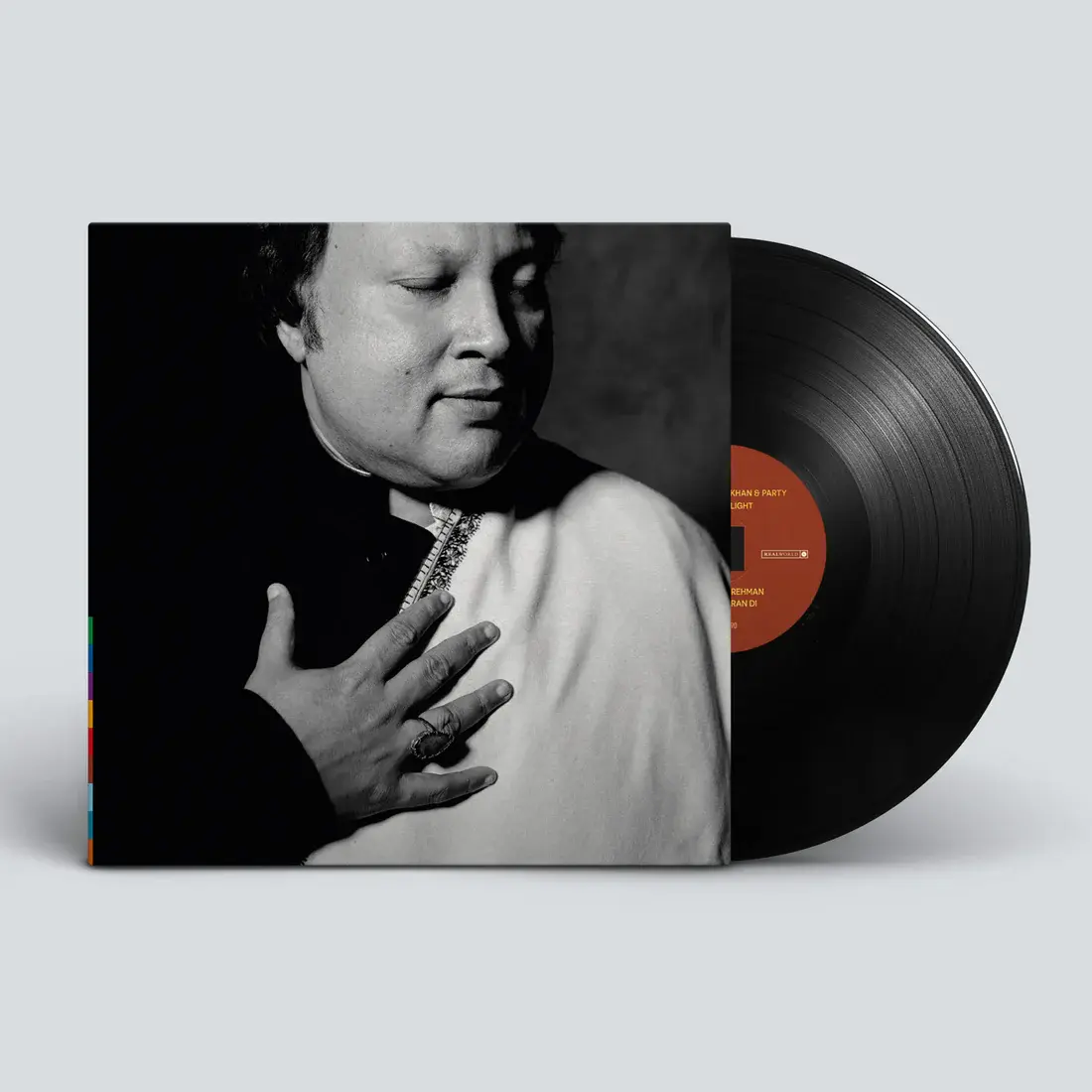 CHAIN OF LIGHT : NUSRAT FATEH ALI KHAN & PARTY - VINYL RECORD