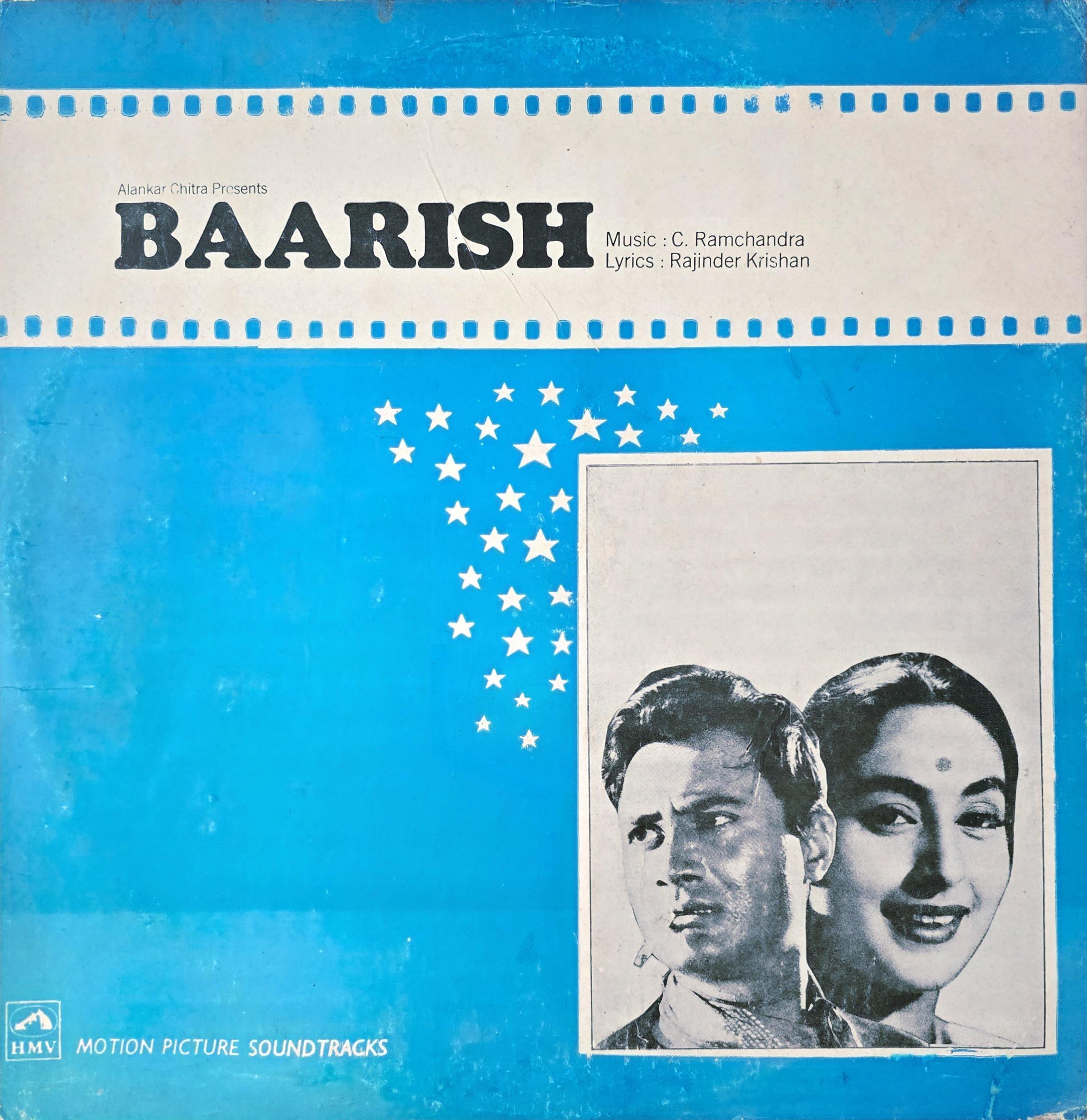 BAARISH - LP RECORD ( HMV / MINT ) HFLP 3553