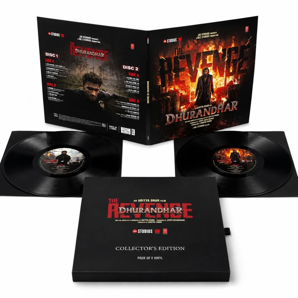 DHURANDHAR : THE REVENGE : 2LP SET COLLECTOR'S EDITION BOX - VINYL RECORD
