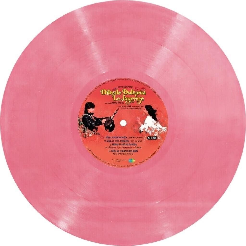 DILWALE DULHANIA LE JAYENGE - VINYL RECORD ( SPECIAL EDITION / PINK VINYL ) alt