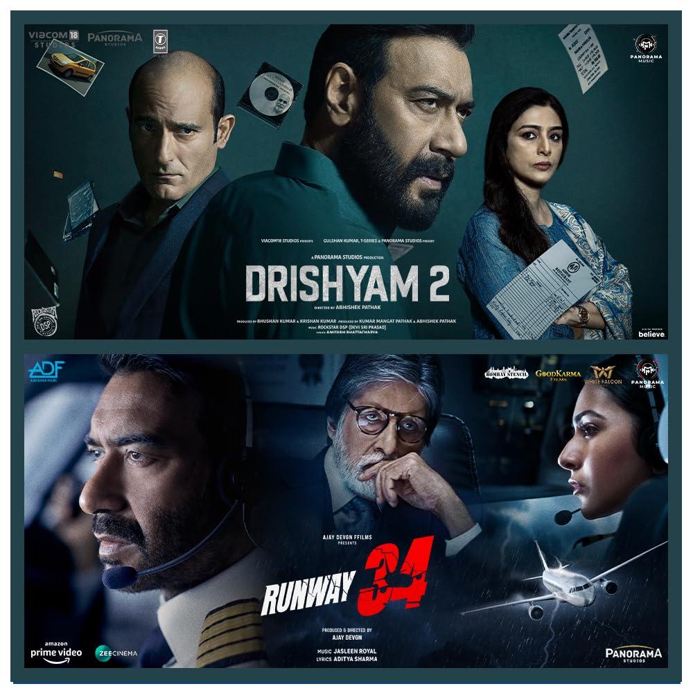 DRISHYAM 2 / RUNWAY 34 - VINYL RECORD