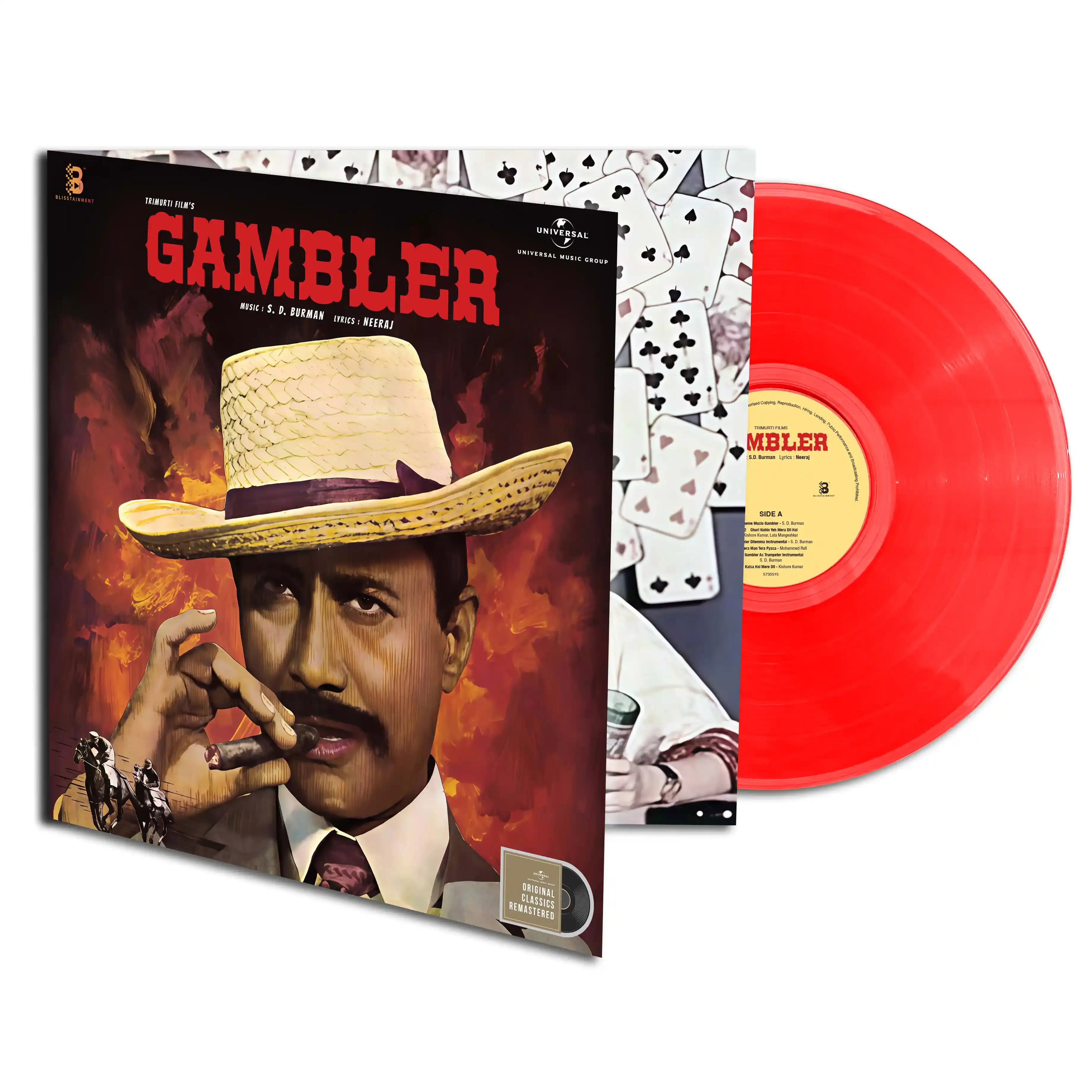 GAMBLER - VINYL RECORD ( PRE BOOK ) alt