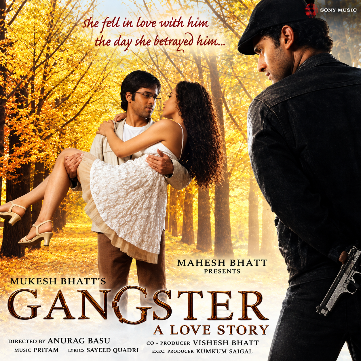 GANGSTER - VINYL RECORD ( PRE BOOK ) WHITE