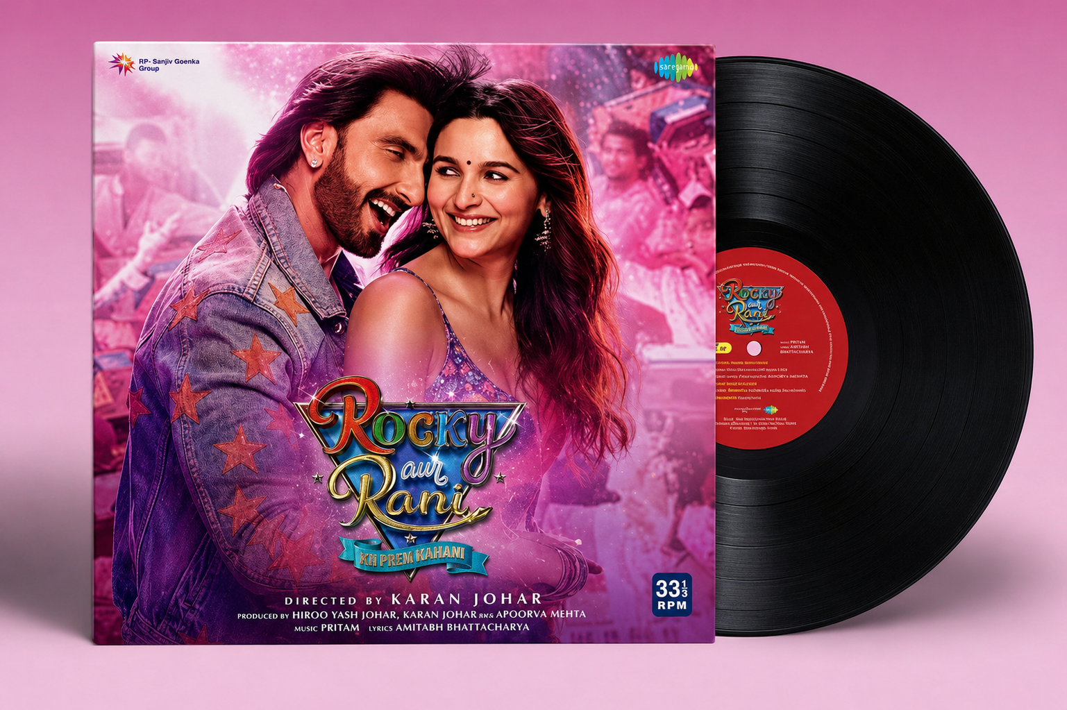 ROCKY AUR RANI KI PREM KAHANI - VINYL RECORD ( PRE BOOK ) alt