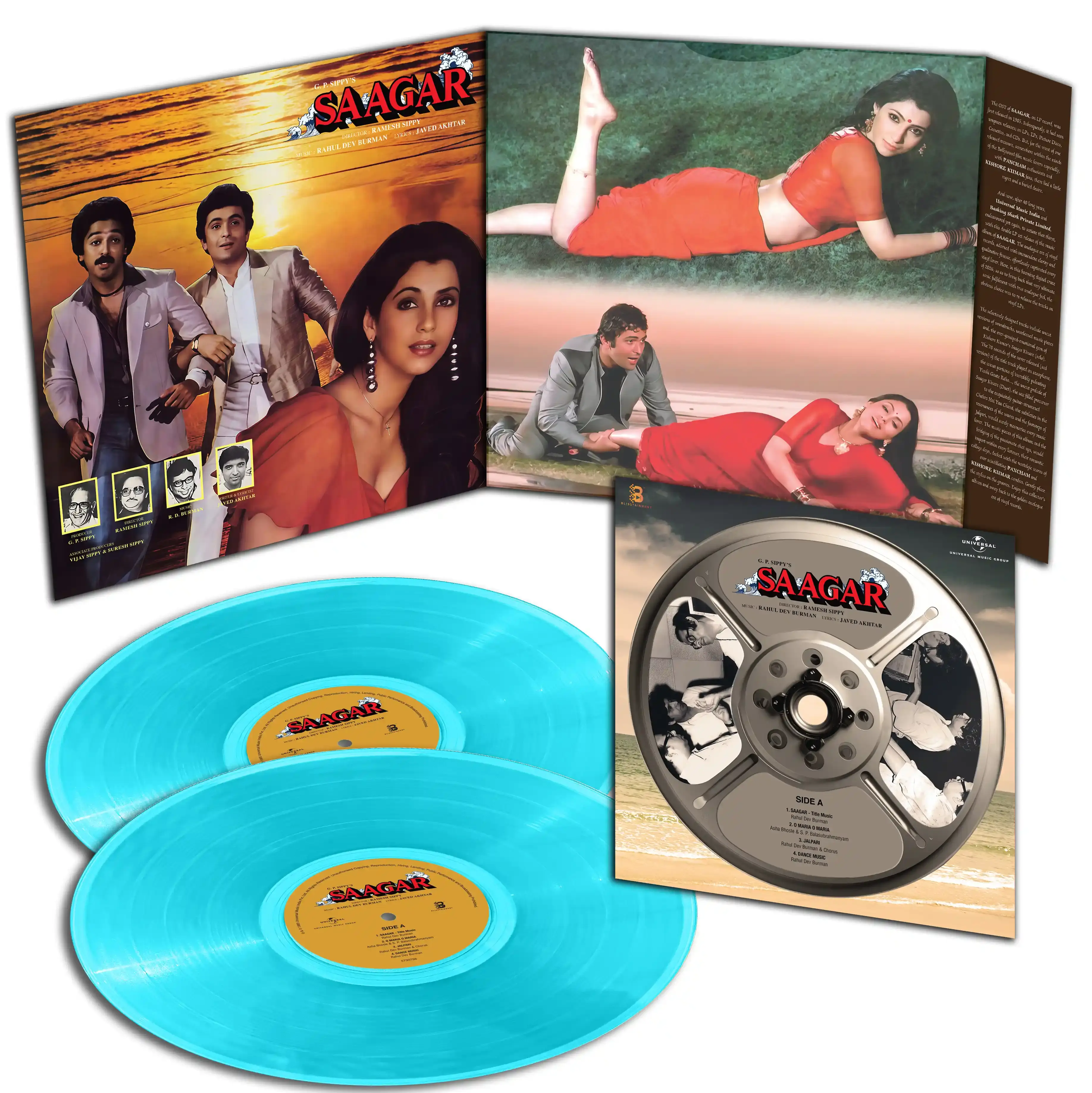 SAAGAR 2 LP SET - VINYL RECORD ( PRE BOOK ) alt