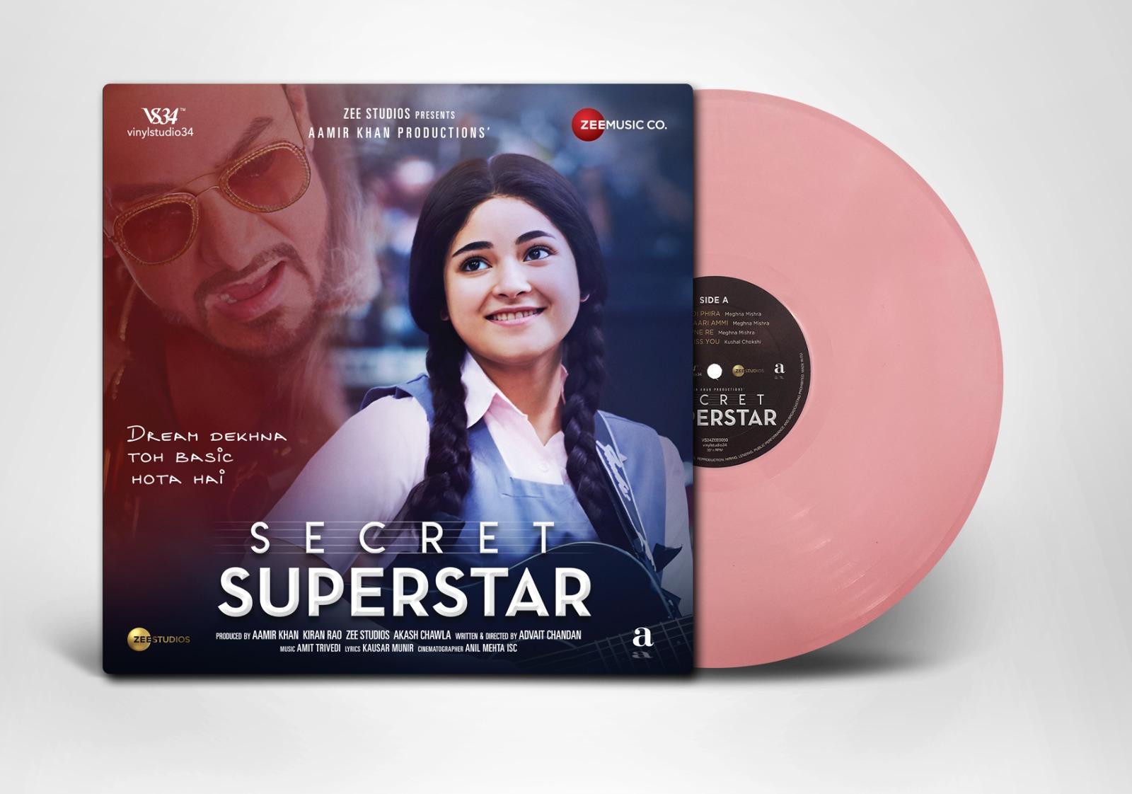 SECRET SUPERSTAR - VINYL RECORD