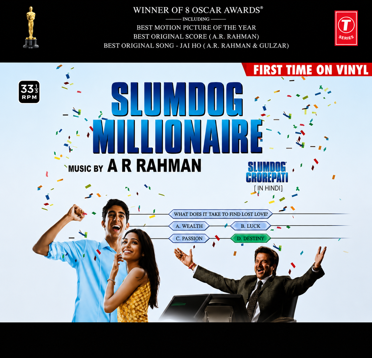 SLUMDOG MILLIONAIRE - VINYL RECORD alt