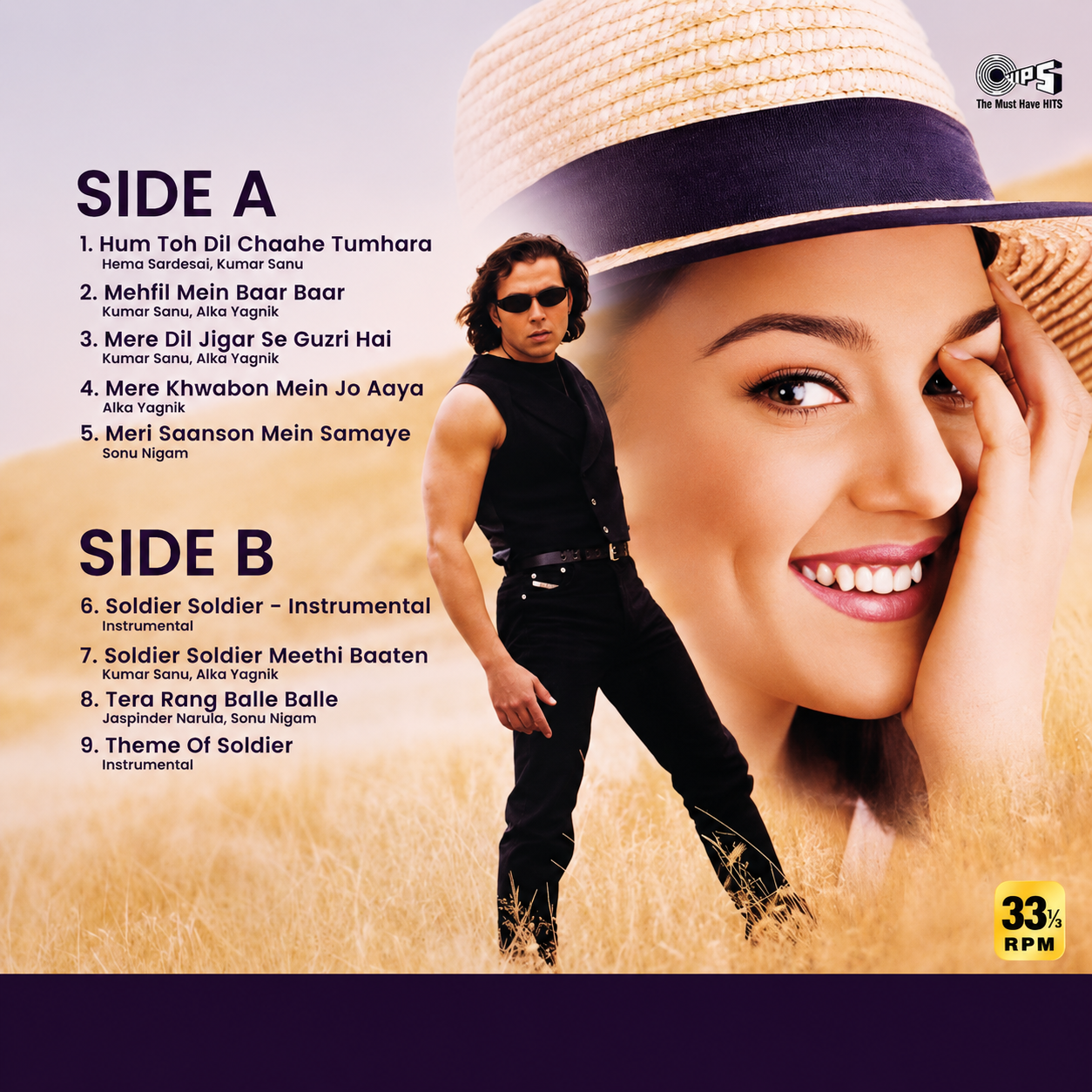 SOLDIER - VINYL RECORD ( PRE BOOK ) alt