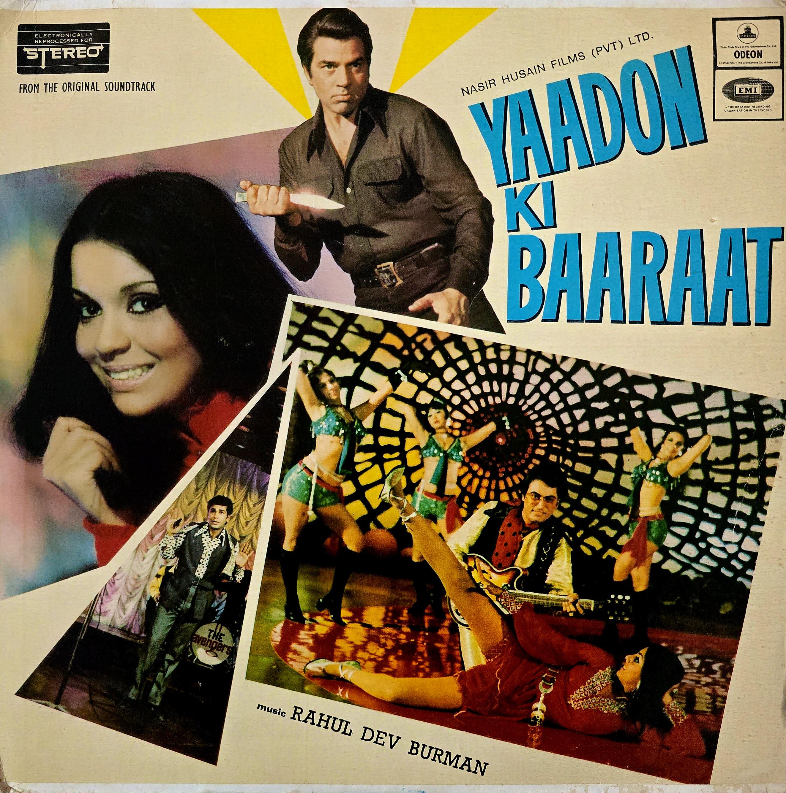 YAADON KI BAARAAT - LP RECORD ( ODEON / NEAR MINT ) D/MOCE 4194