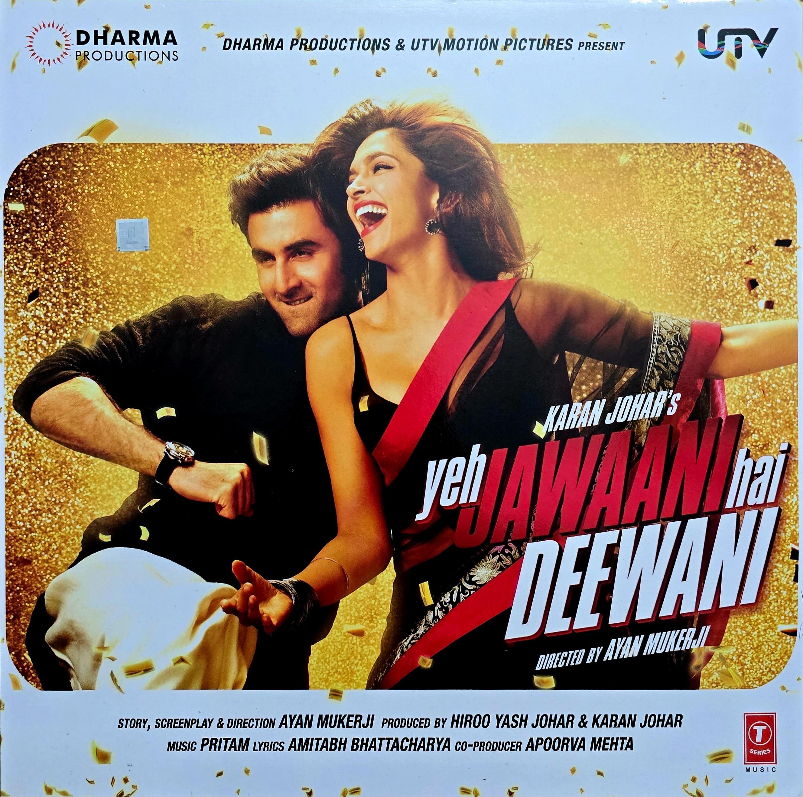 YEH JAWAANI HAI DEEWANI - VINYL RECORD ( 1ST EDITION )