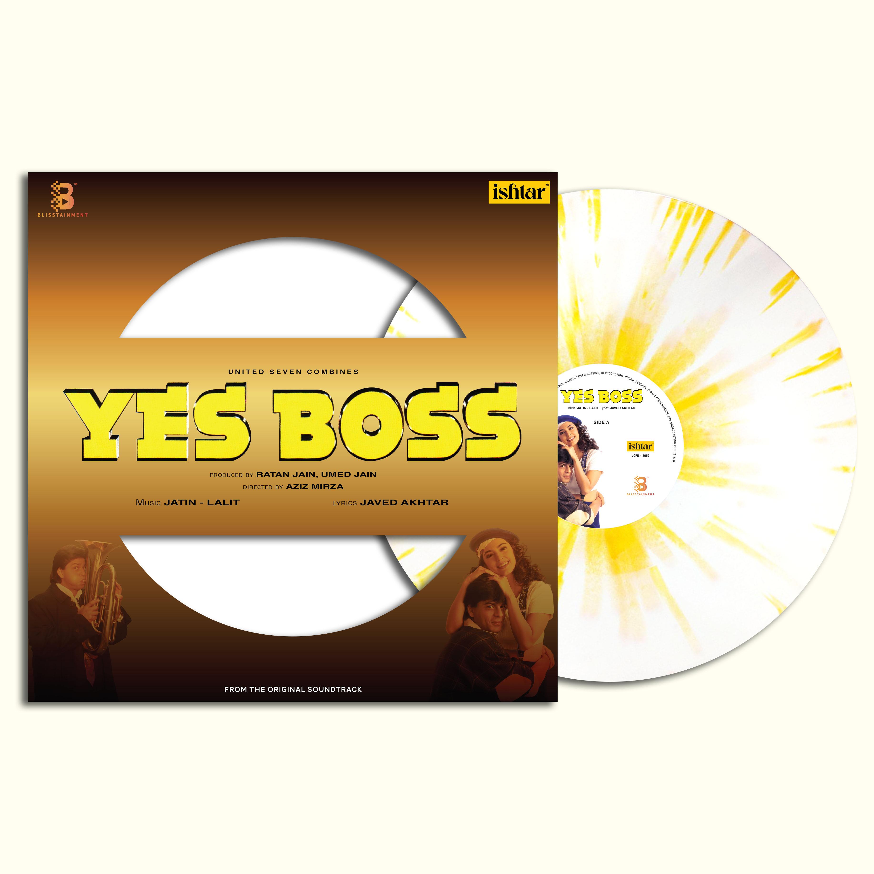 YES BOSS - VINYL RECORD ( SPLATTER )