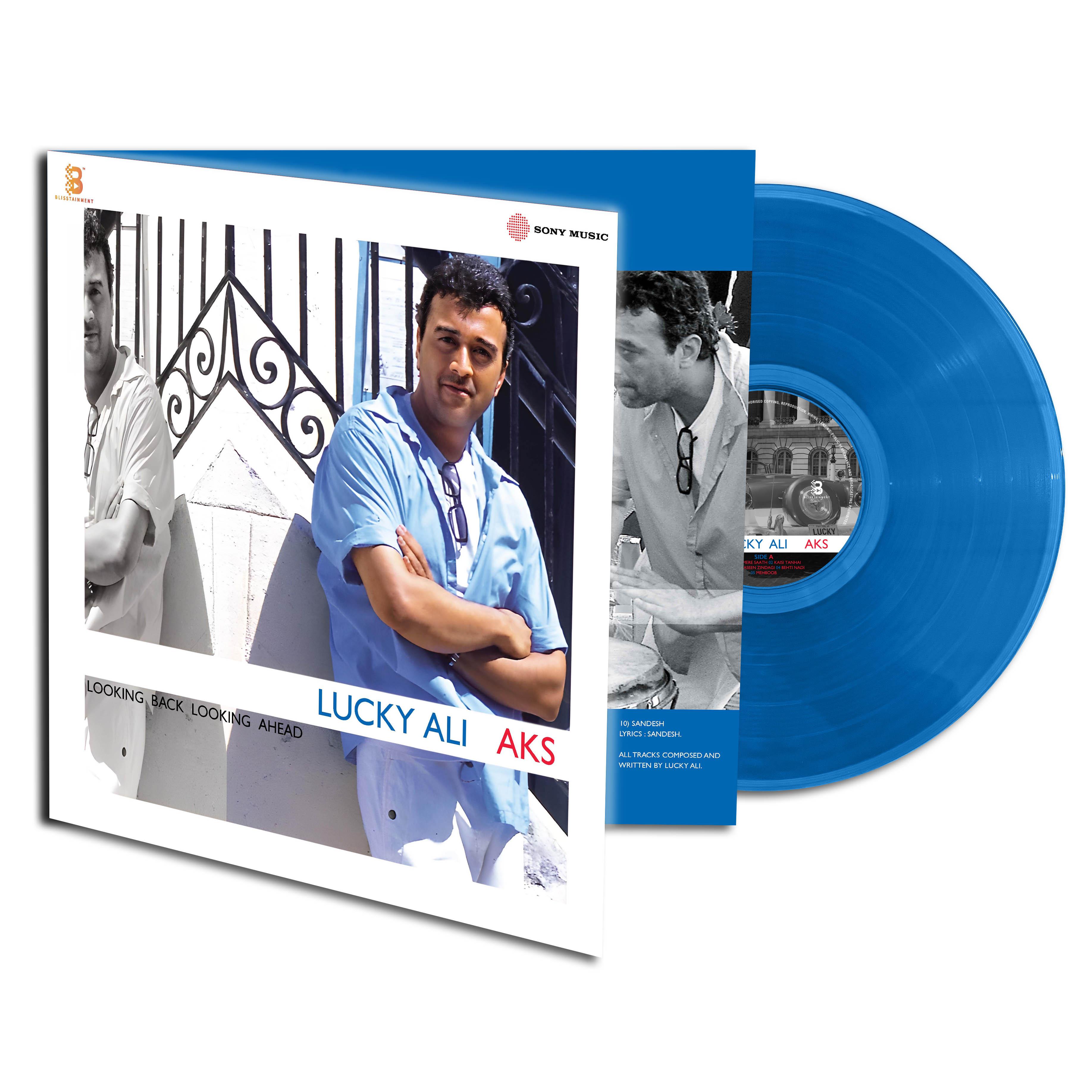 AKS : LUCKY ALI - VINYL RECORD ( BLUE )