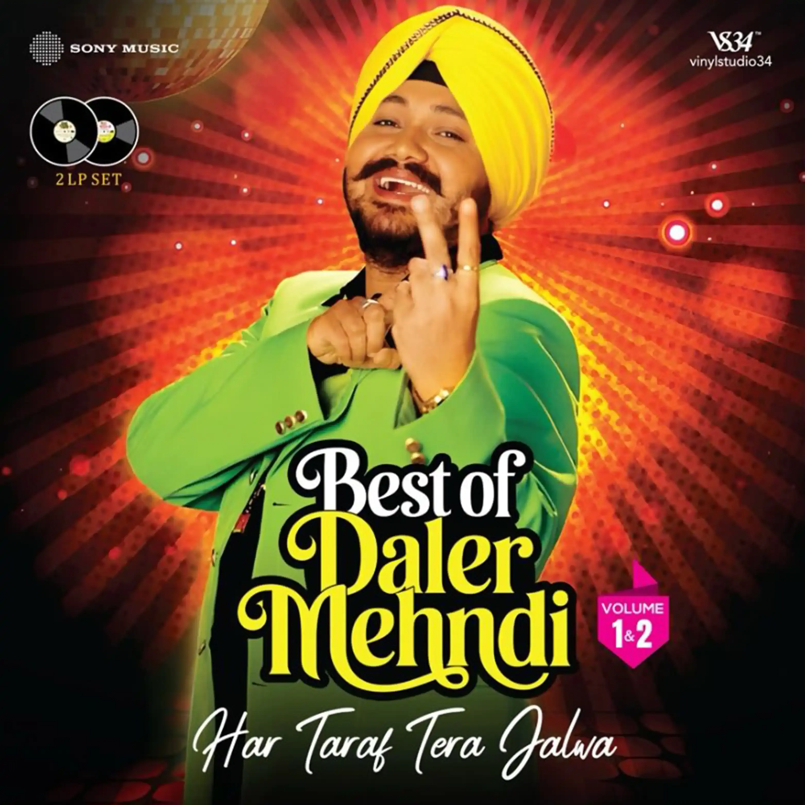 BEST OF DALER MEHNDI 2LP SET - VINYL RECORD