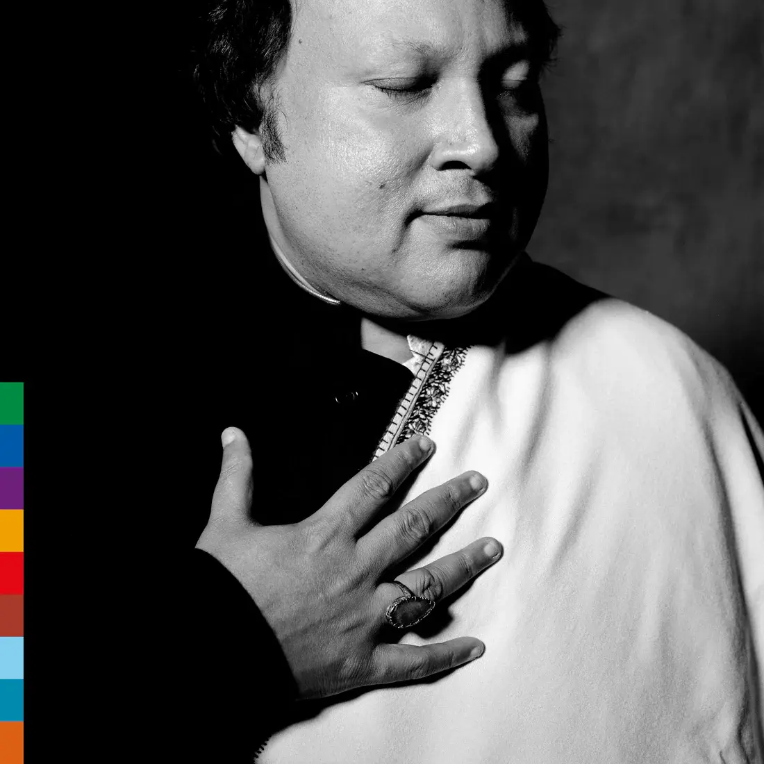 CHAIN OF LIGHT : NUSRAT FATEH ALI KHAN & PARTY - VINYL RECORD alt