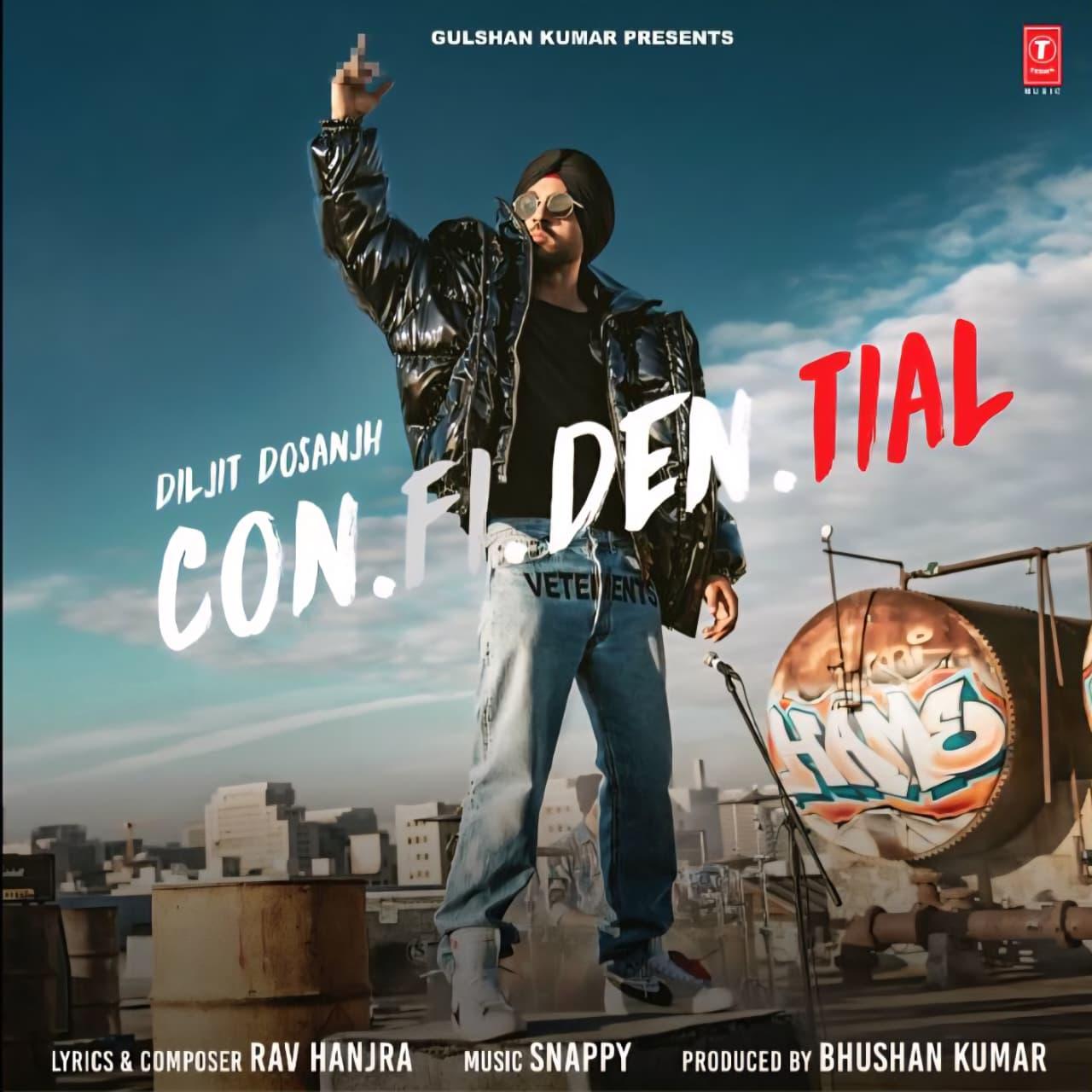 CONFIDENTIAL : DILJIT DOSANJH - VINYL RECORD