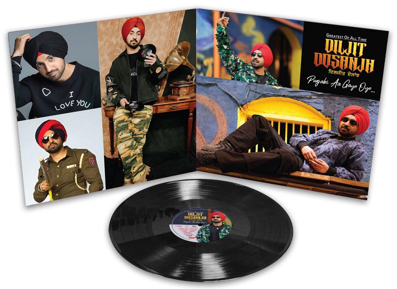 GREATEST OF ALL TIME : DILJIT DOSANJH - VINYL RECORD ( 1ST EDITION ) alt