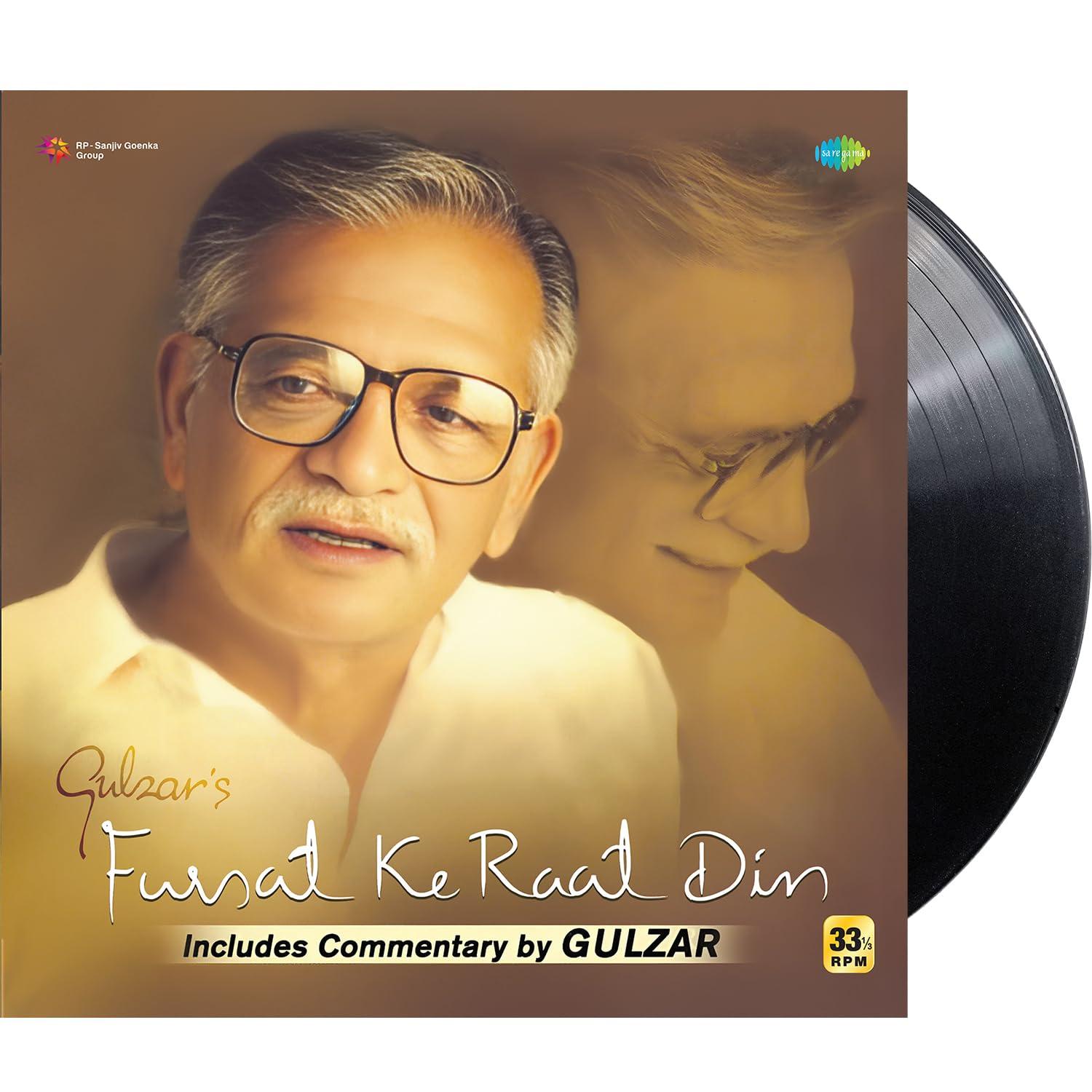 GULZAR'S FURSAT KE RAAT DIN - VINYL RECORD
