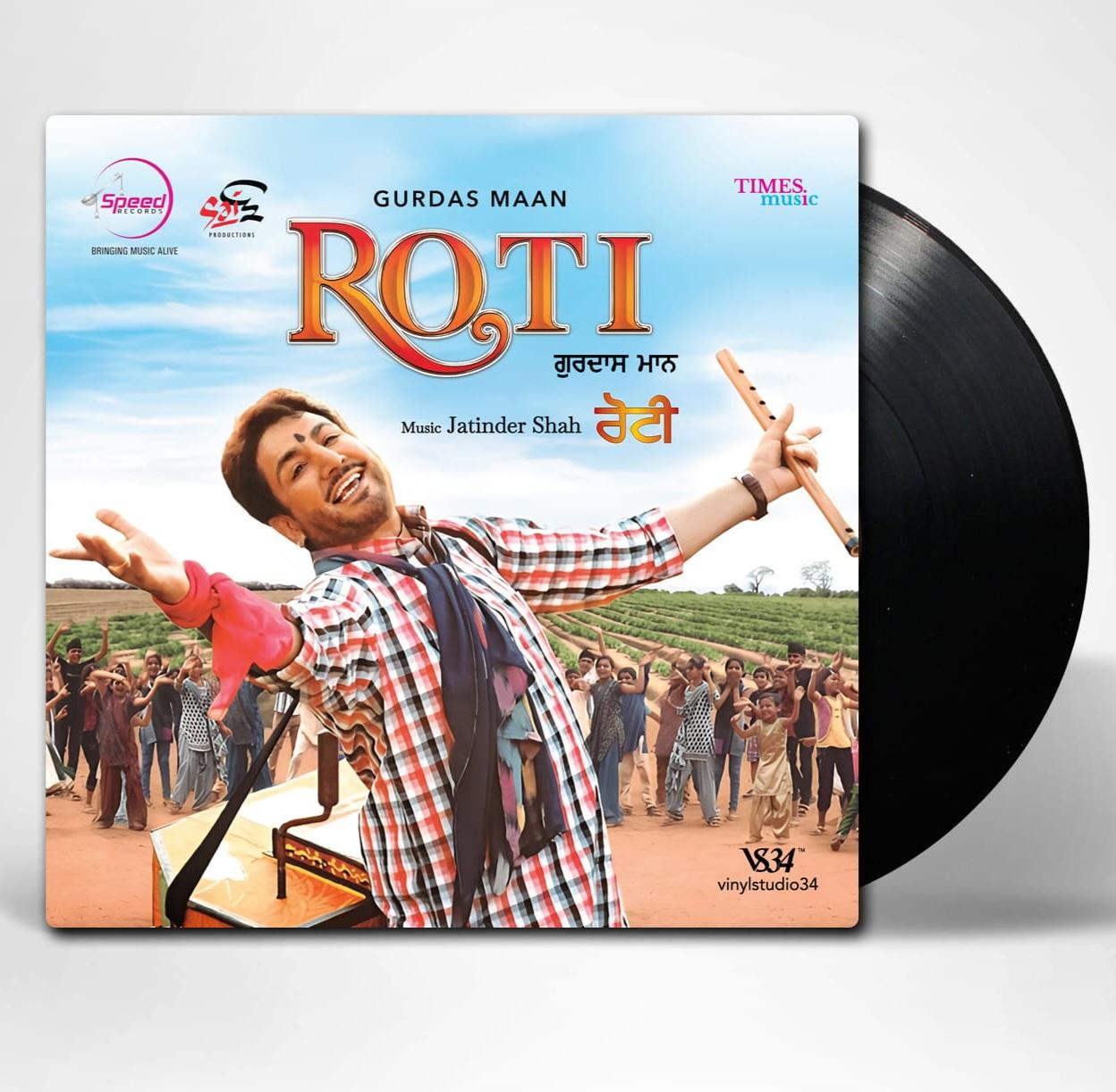 GURDAS MAAN : ROTI - VINYL RECORD