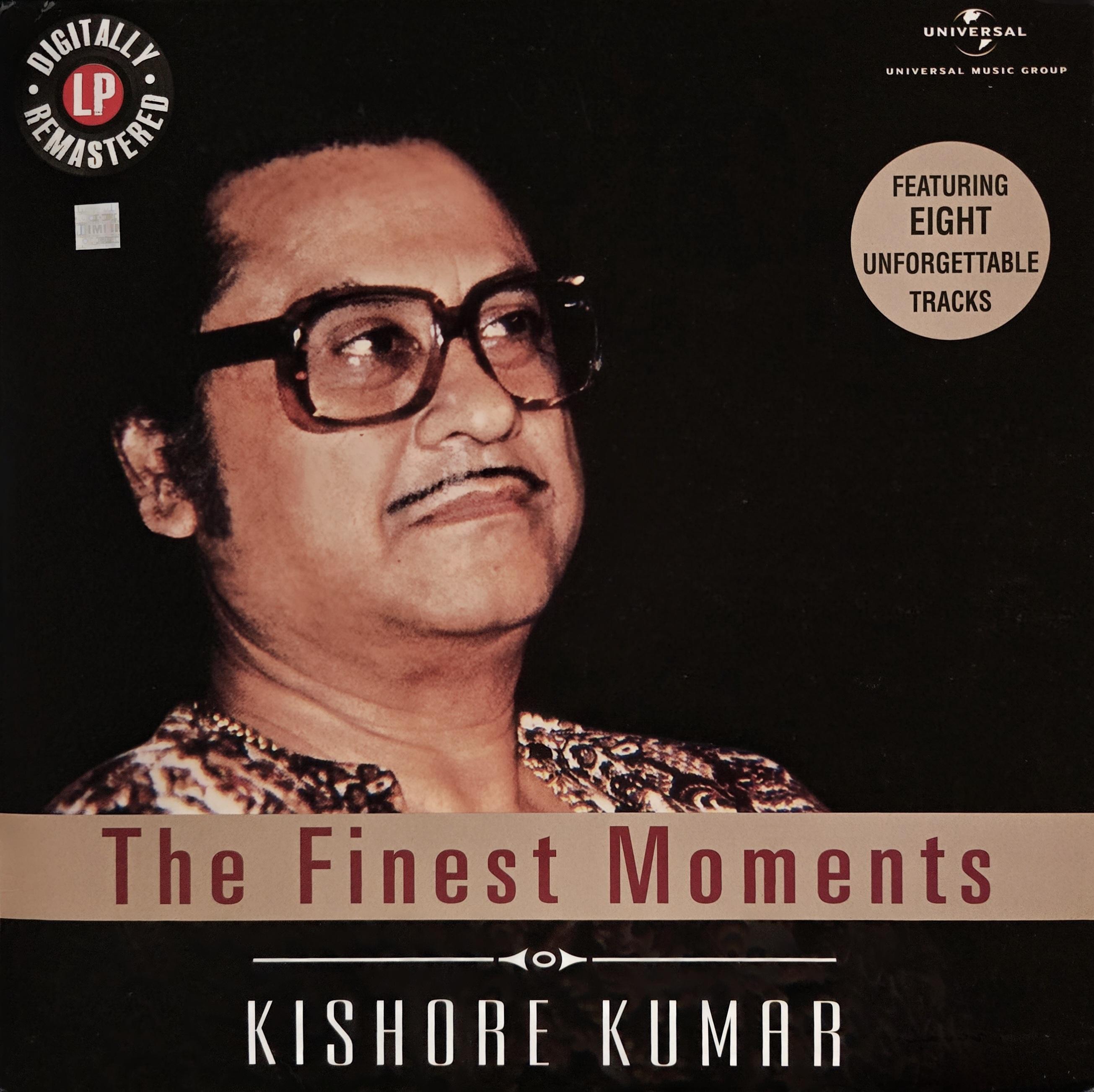 THE FINEST MOMENTS : KISHORE KUMAR - VINYL RECORD