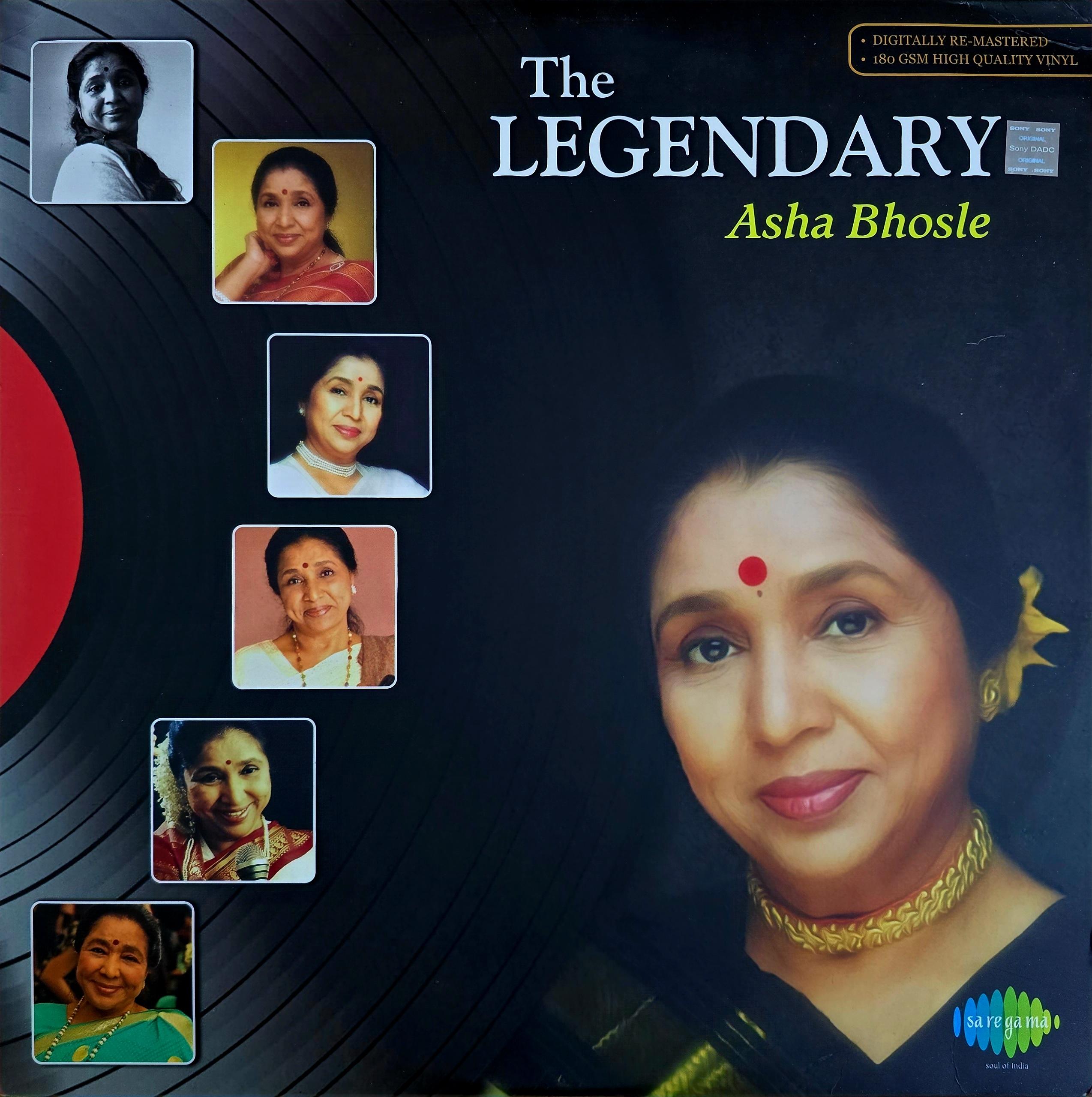 THE LEGENDARY ASHA BHOSLE - VINYL RECORD