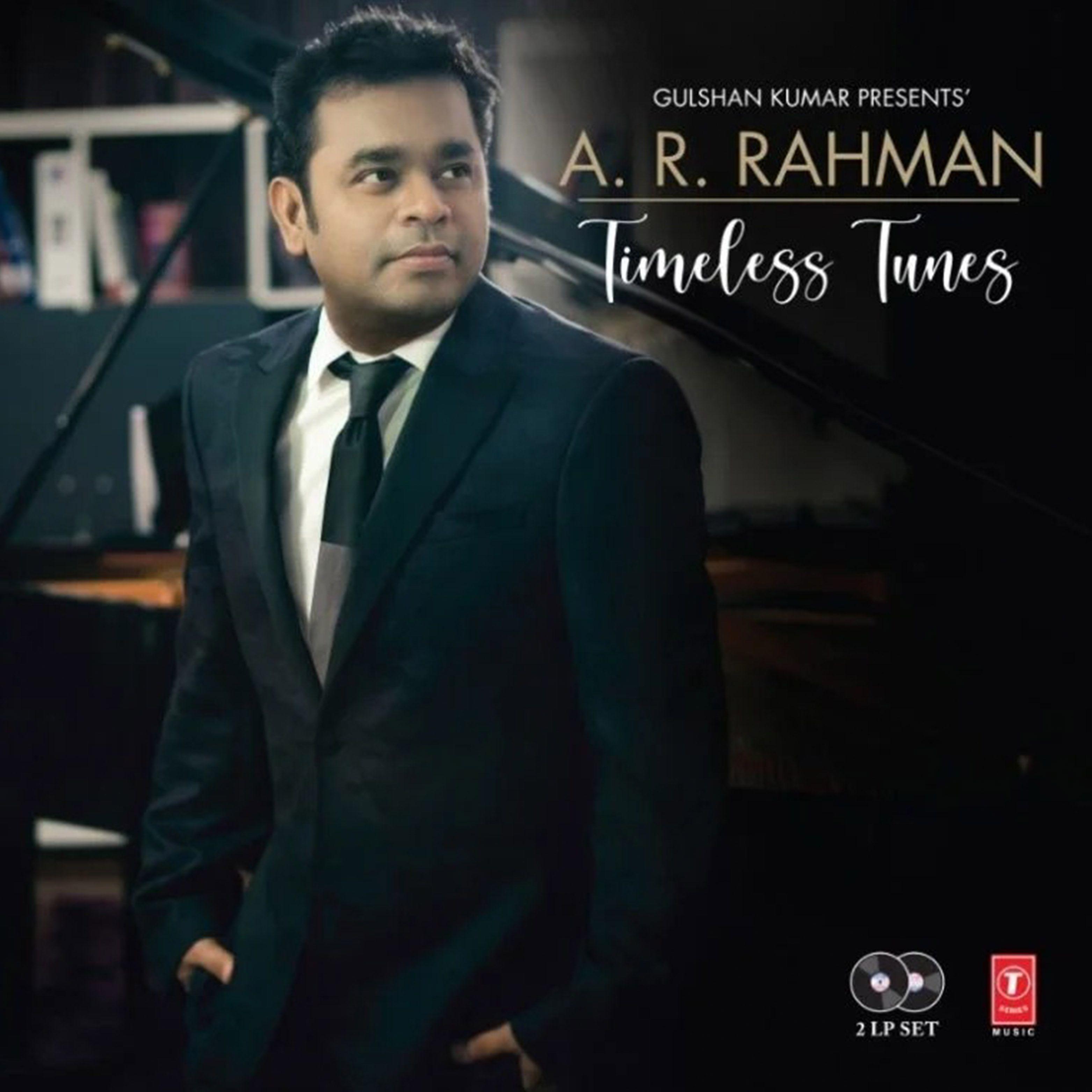 TIMELESS TUNES : AR RAHMAN 2LP SET - VINYL RECORD ( TRANSPARENT )