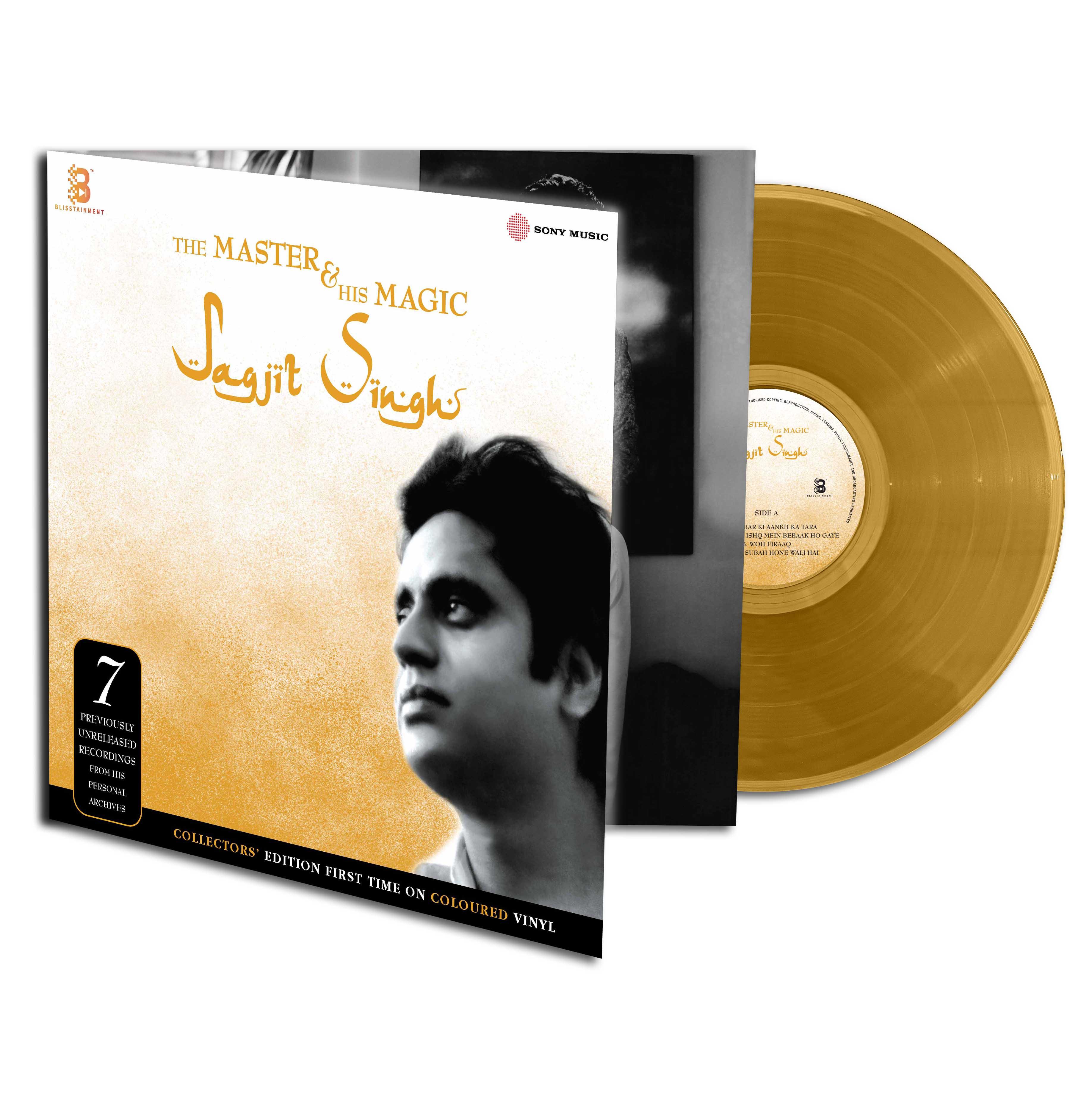 THE MASTER & HIS MAGIG : JAGJIT SINGH - VINYL RECORD