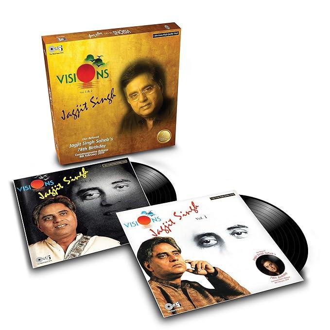 VISIONS : JAGJIT SINGH 2LP SET BOX - VINYL RECORD alt