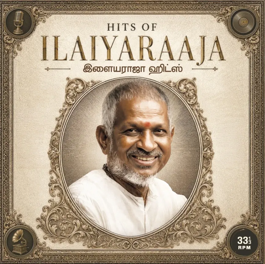 HITS OF ILAIYARAAJA - VINYL RECORD ( PRE BOOK )