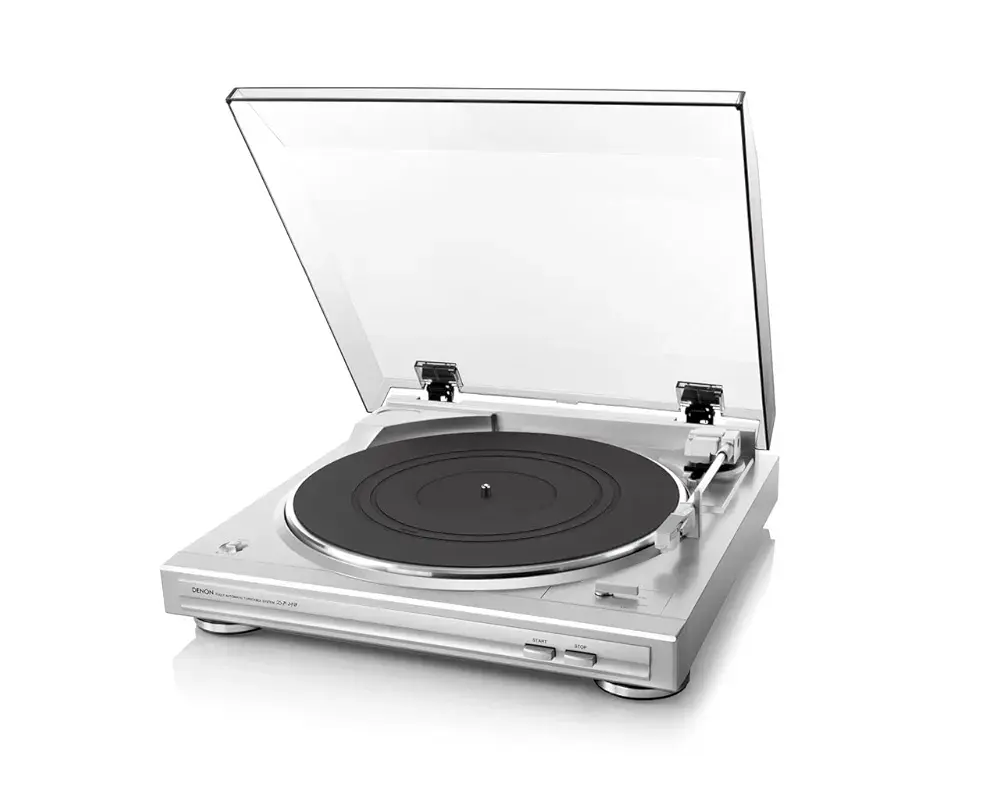 DENON DP-29F TURNTABLE ( SILVER )